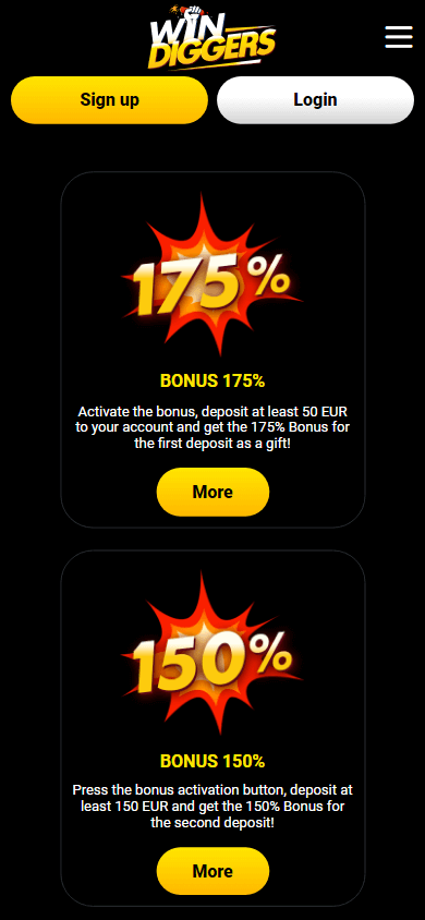 Online Casino Experience at Win Diggers Gambling Establishment